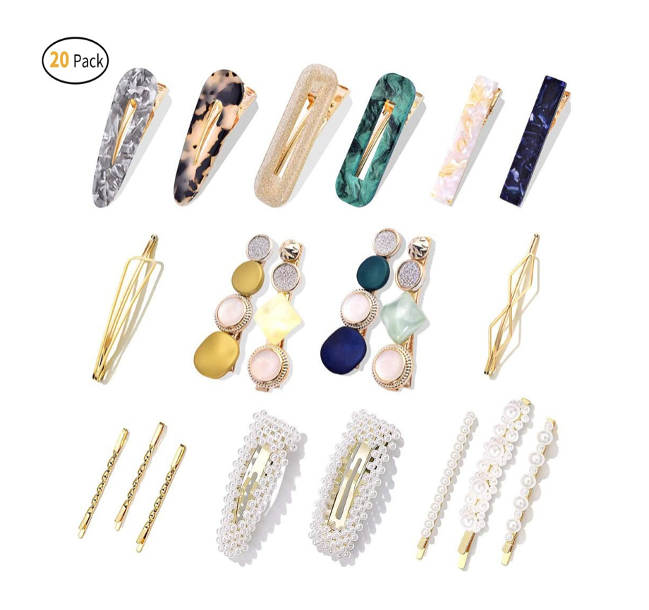 Broches Para Cabello De Moda Perlas De Estilo Coreano 20 Kit