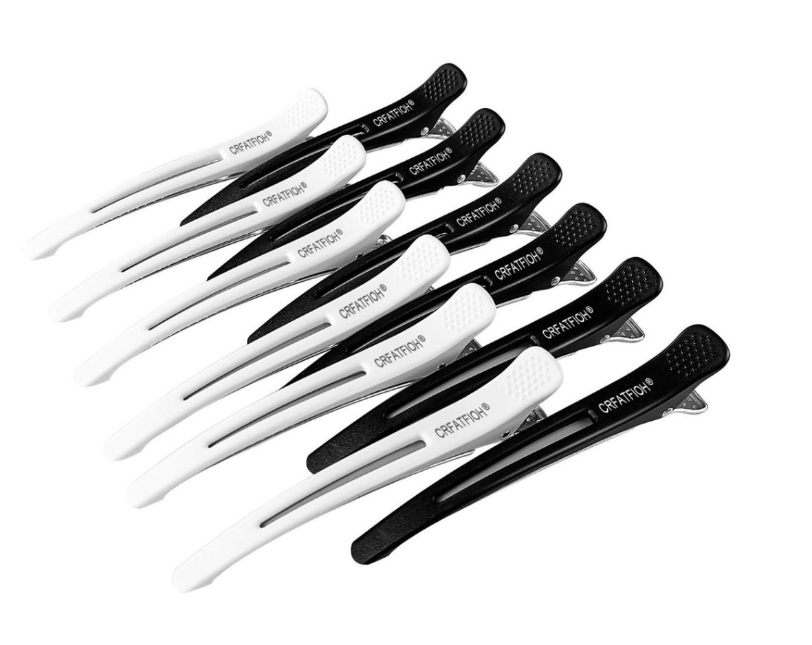 Pinzas Para Cabello Broche Profesionales Para Peinar 12pzs