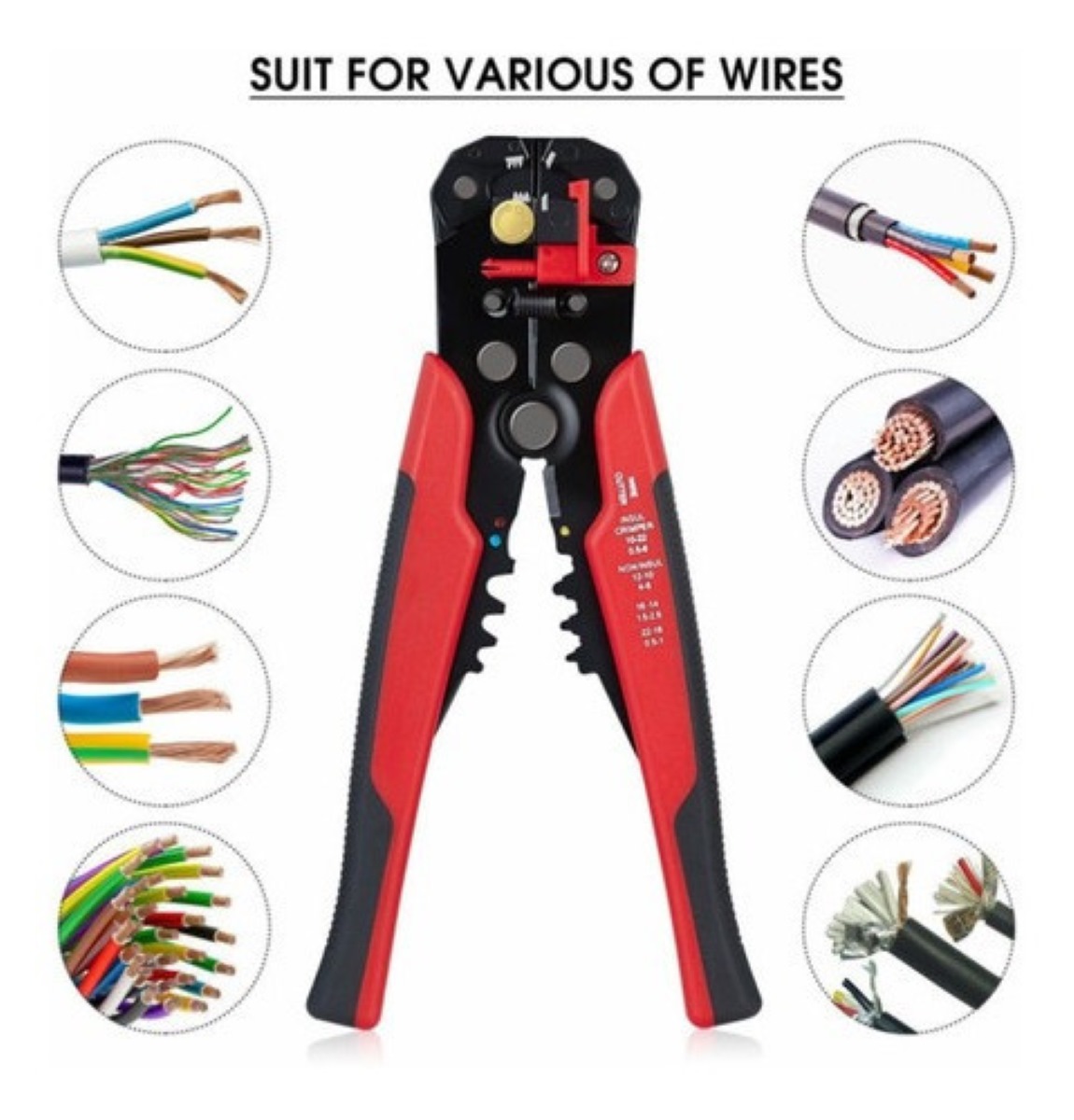 Pinza Pelacable Automática Multifuncional