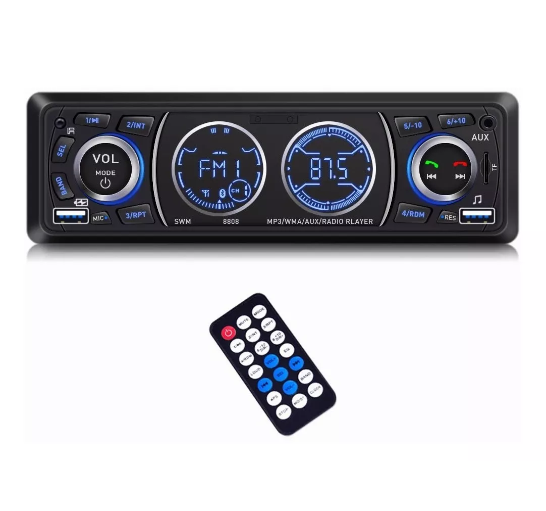 Estereo Para Auto Bluetooth Carga Rápida