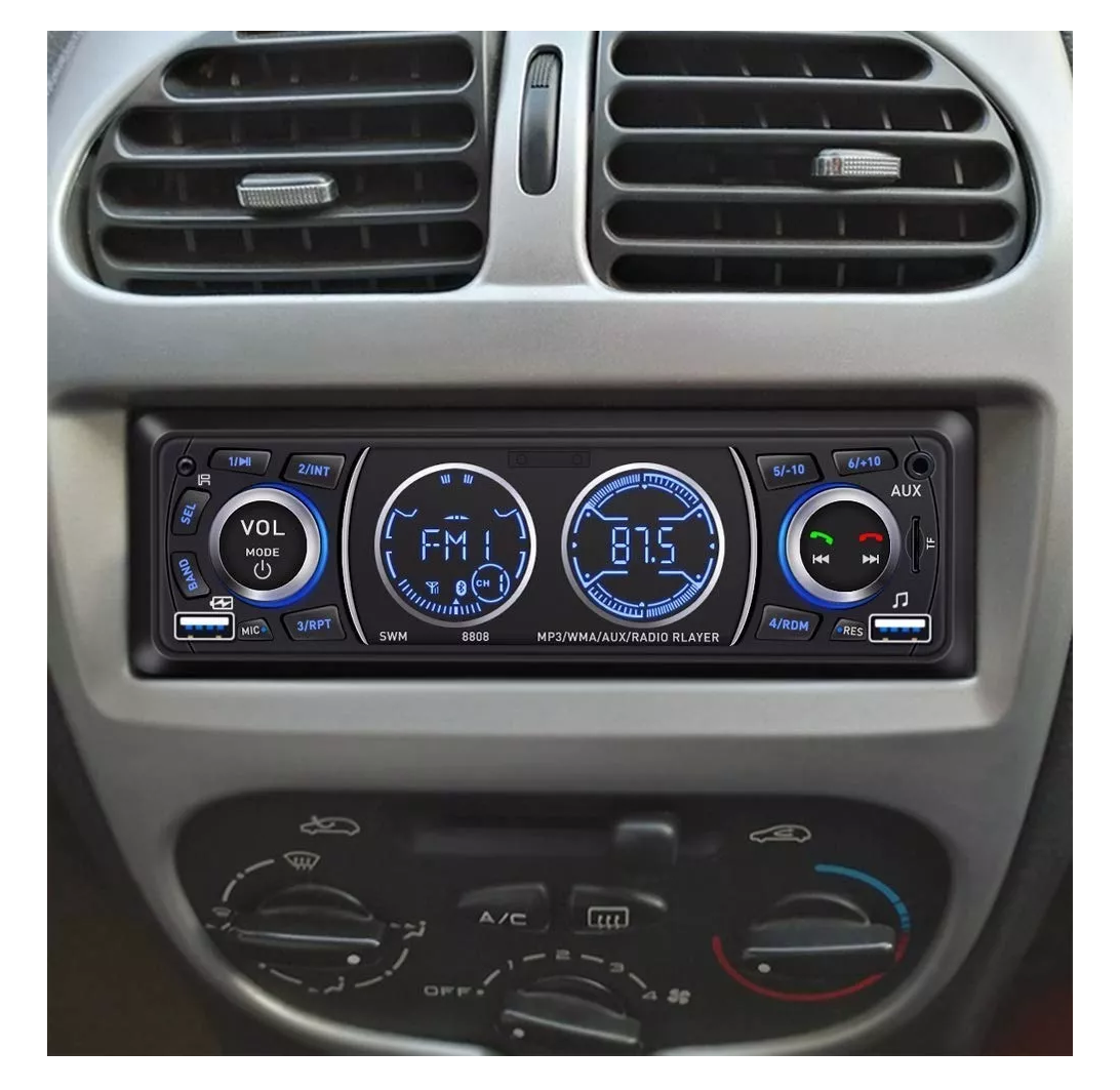 Estereo Para Auto Bluetooth Carga Rápida
