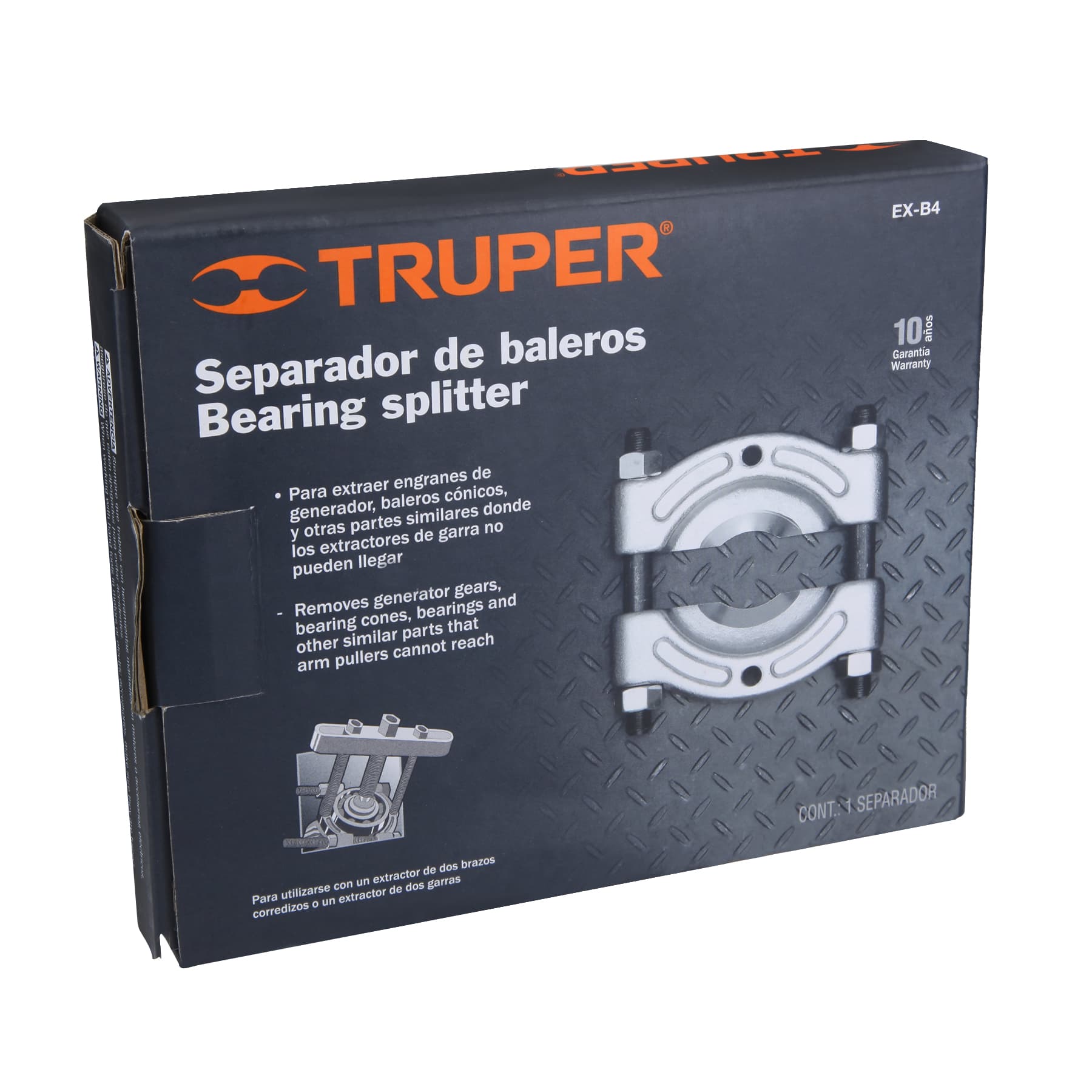 EXTRACTOR DE BALEROS DE 57 A 108 MM, TRUPER 14517