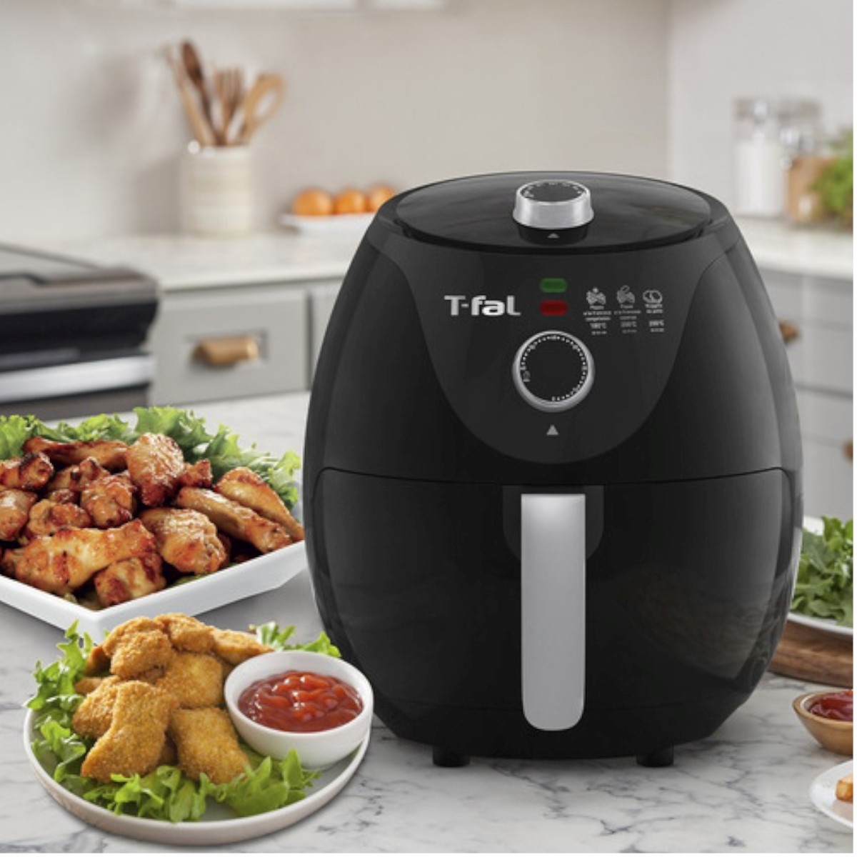 Freidora de Aire T-Fal 3.2 Litros Temporizador 60 min