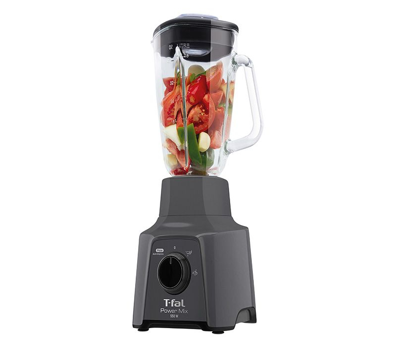 Licuadora T-fal Power Mix LN283BMX 1.25 Litros Vaso De Vidrio
