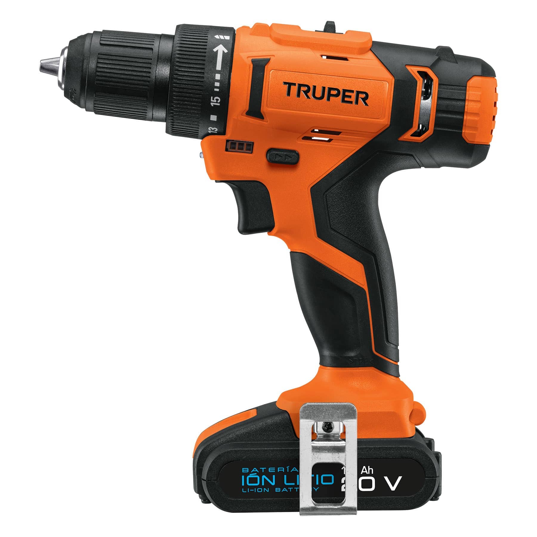 TALADRO INALÁMBRICO 1/2", 20 V, TRUPER 18154