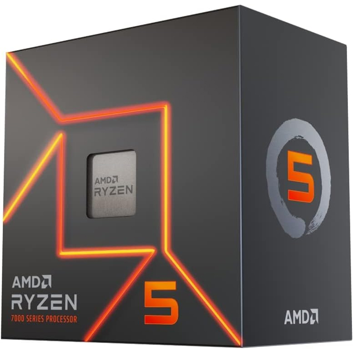 Procesador AMD RYZEN 5 7600 5.1 GHZ 6 Core AM5 100-100001015BOX 