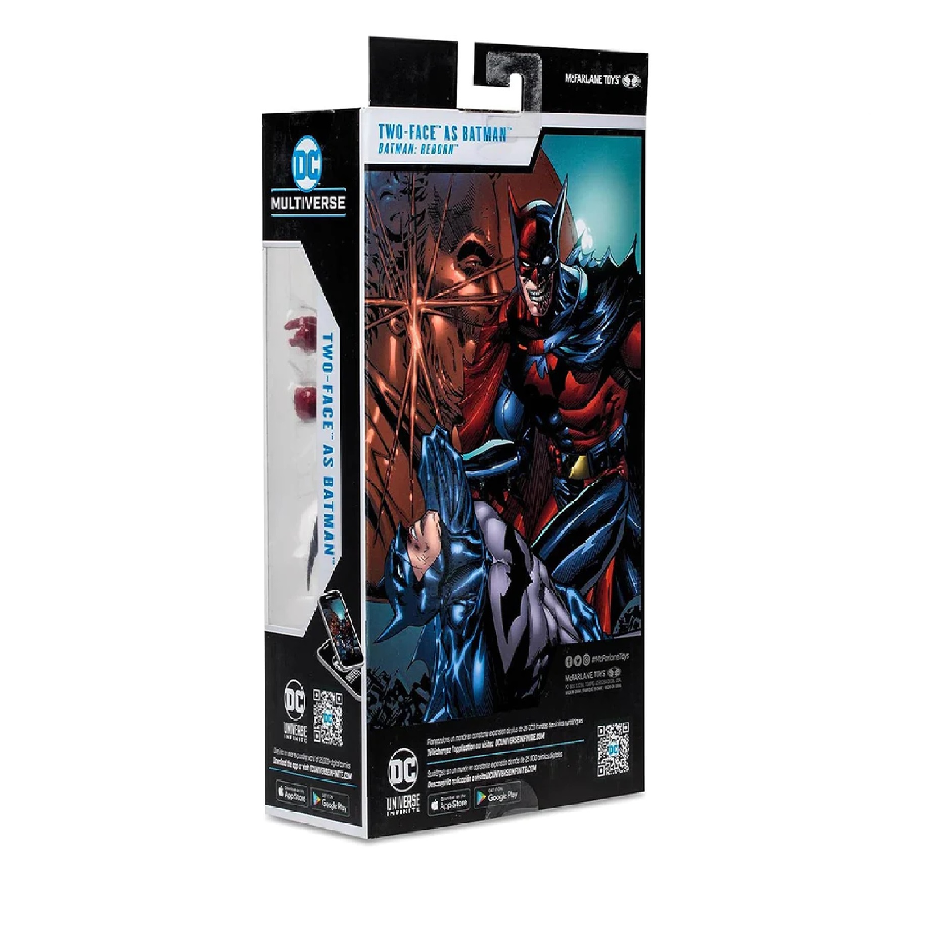 TWO FACE COMO BATMAN FIGURA 7 PULG 