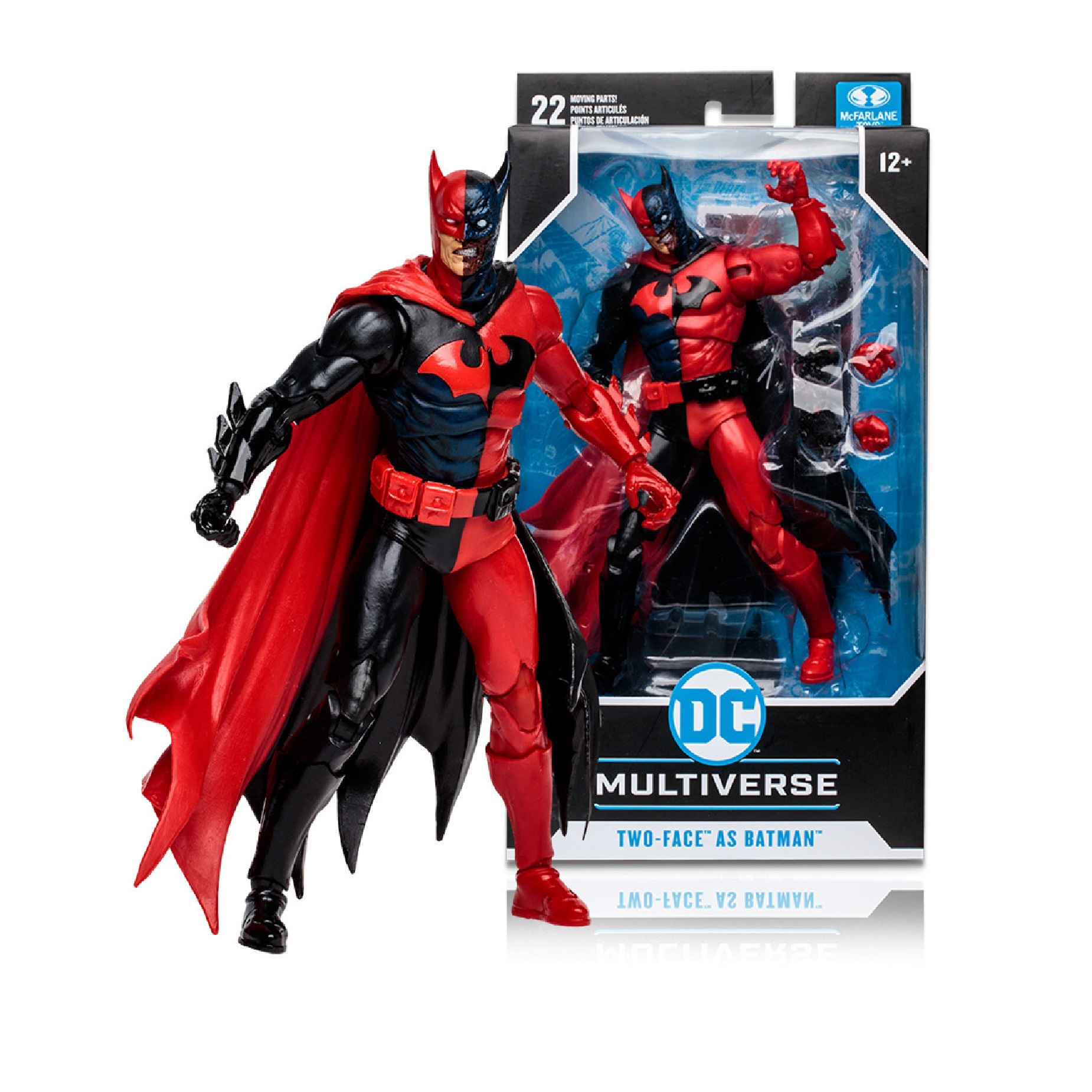 TWO FACE COMO BATMAN FIGURA 7 PULG 