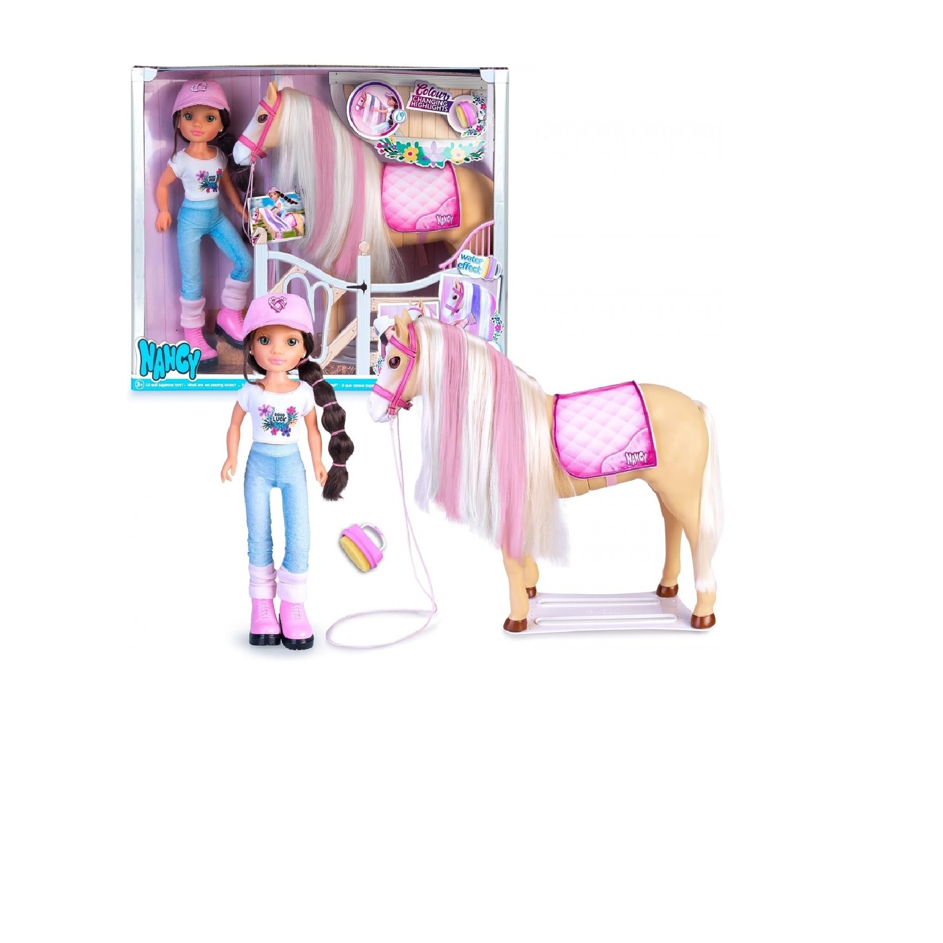 NANCY UN DIA CON SU CABALLO