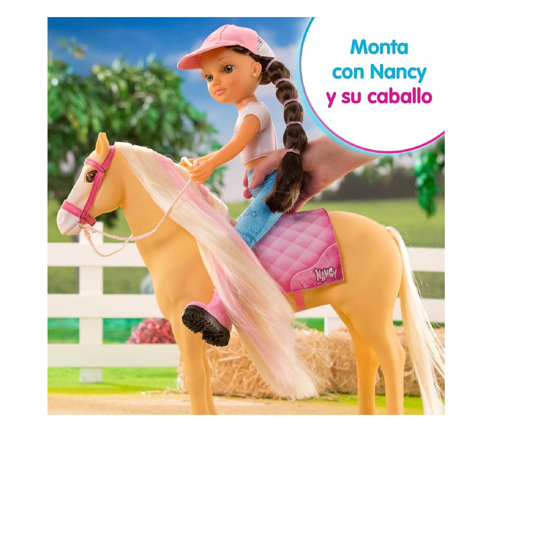 NANCY UN DIA CON SU CABALLO