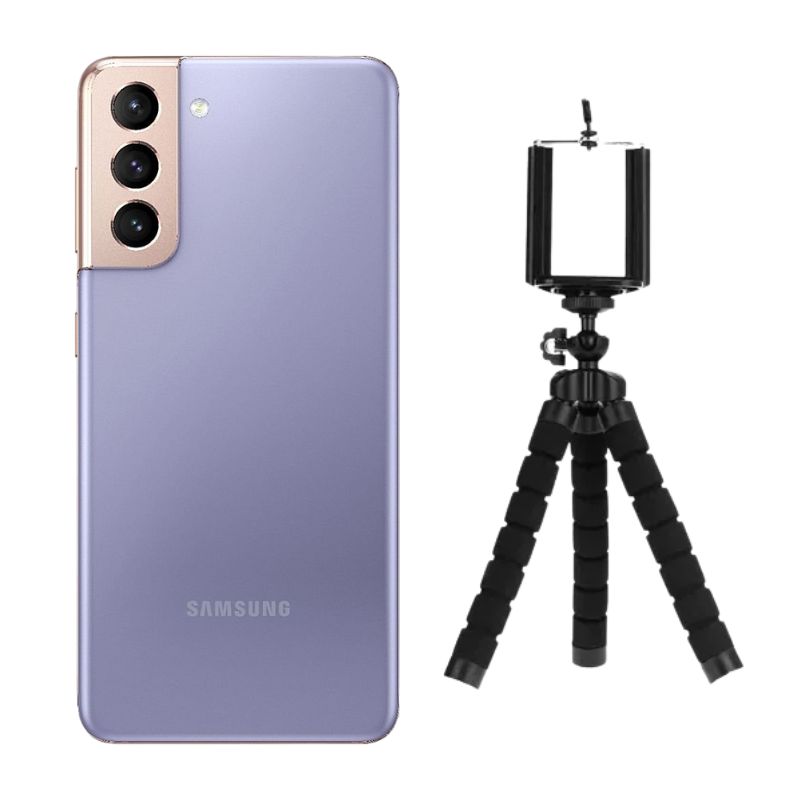 Samsung Galaxy S21 128GB Morado Reacondicionado Grado A + Trípode
