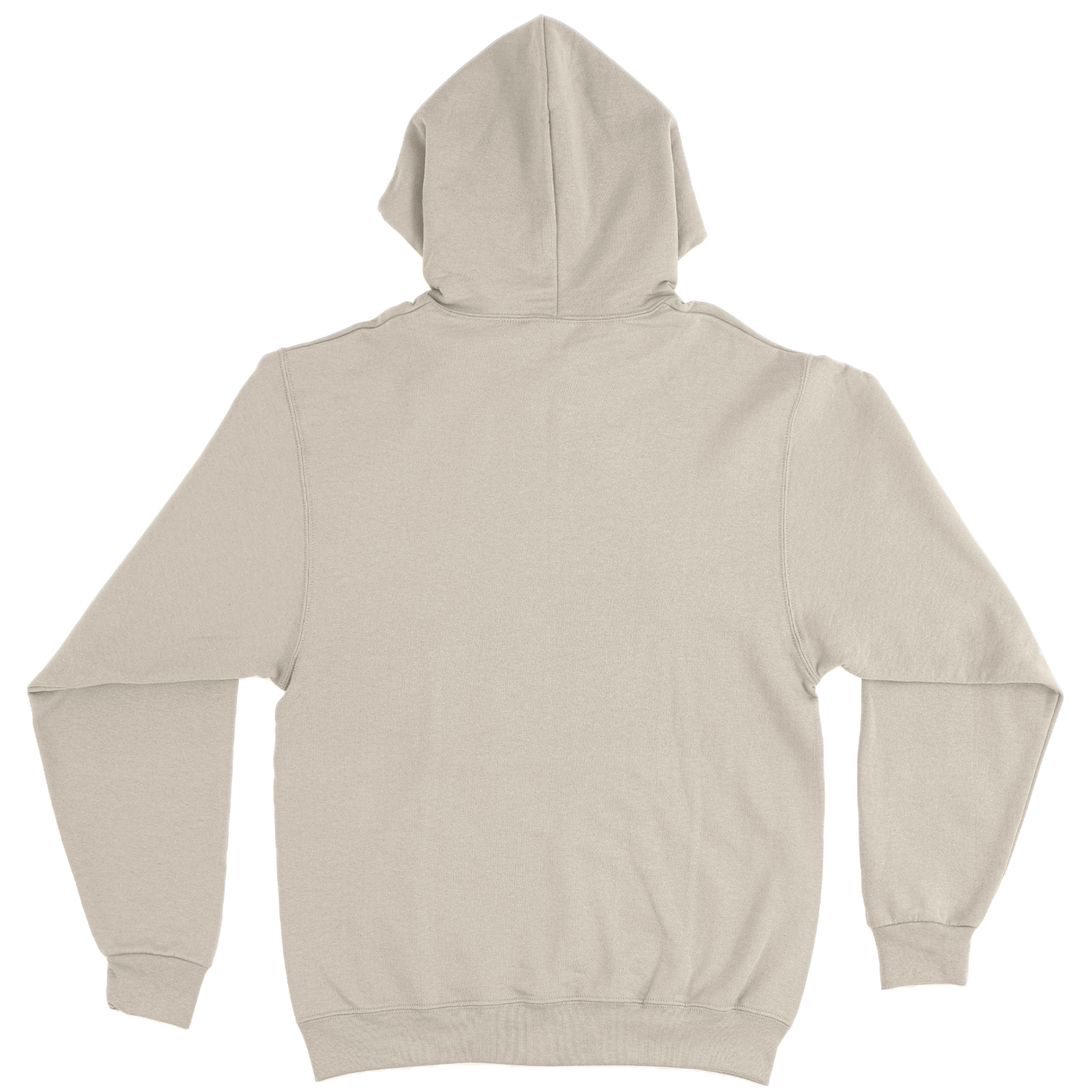 Sudadera Hoodie Hueso con Cierre, Capucha y Cangurera, Calientita, Casual, Abrigo, Chamarra
