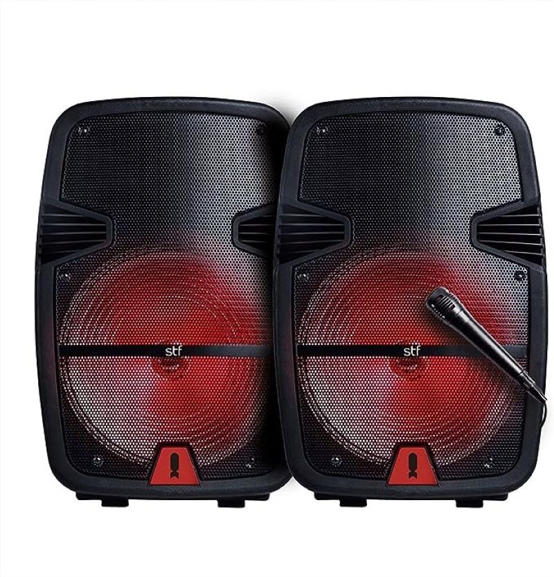 Pack de 2 Bocinas Boom XL ST-S84551 Inalámbricas 8"