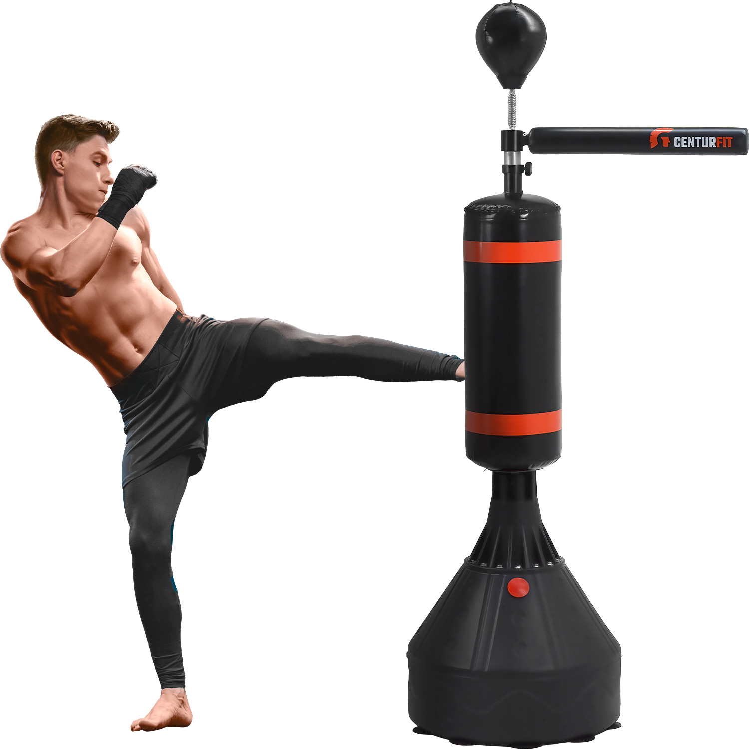 Costal Saco Piso Box Con Base Pera Ajustable Brazo Giratorio