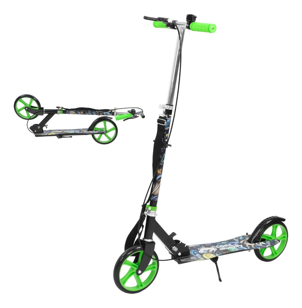 Scooter Plegable Freno V Brake Y De Pie