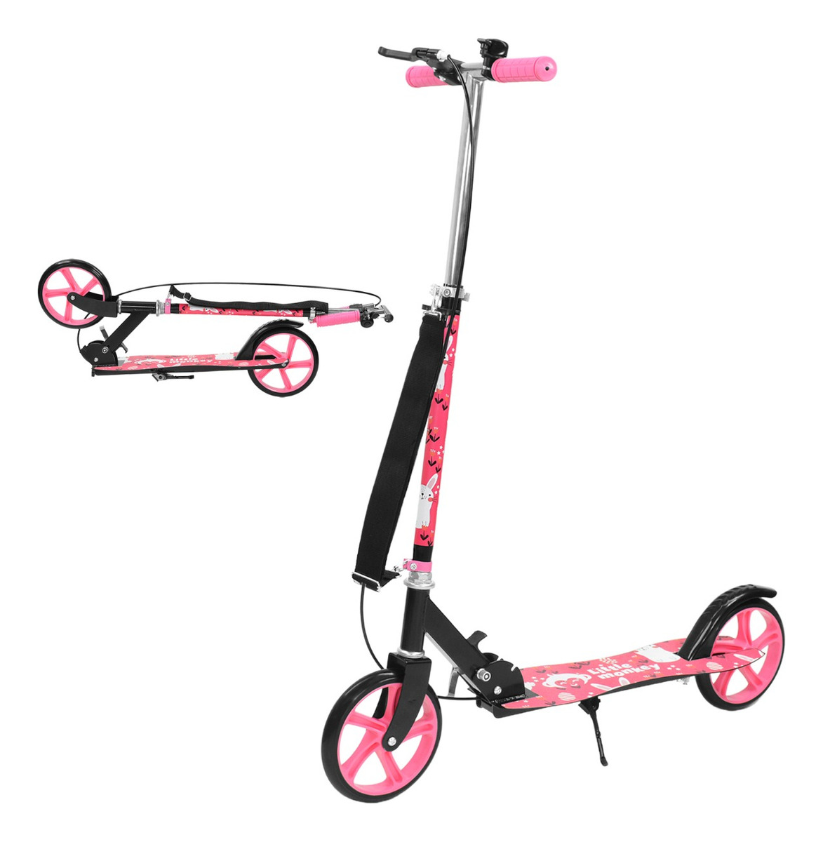 Scooter Plegable Freno V Brake Y De Pie
