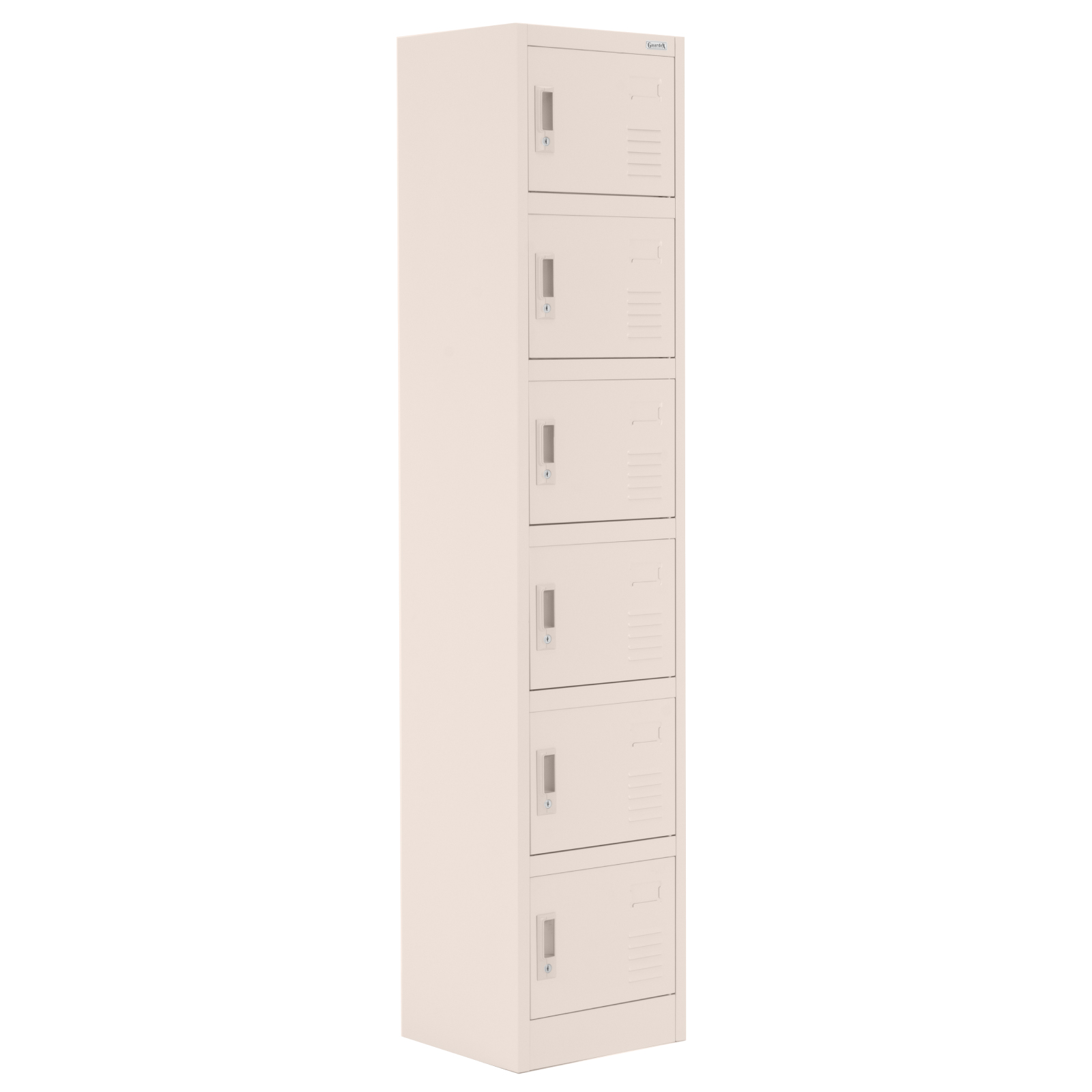 Locker Casillero Metálico Guardex C/ 6 Puertas Y Chapa