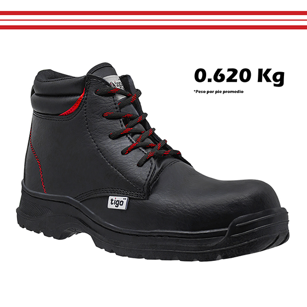 Zapato de Seguridad Tigo by WSM, Ergonómico y muy ligero. Con casquillo de Policarbonato. Bota Industrial. 9005-M