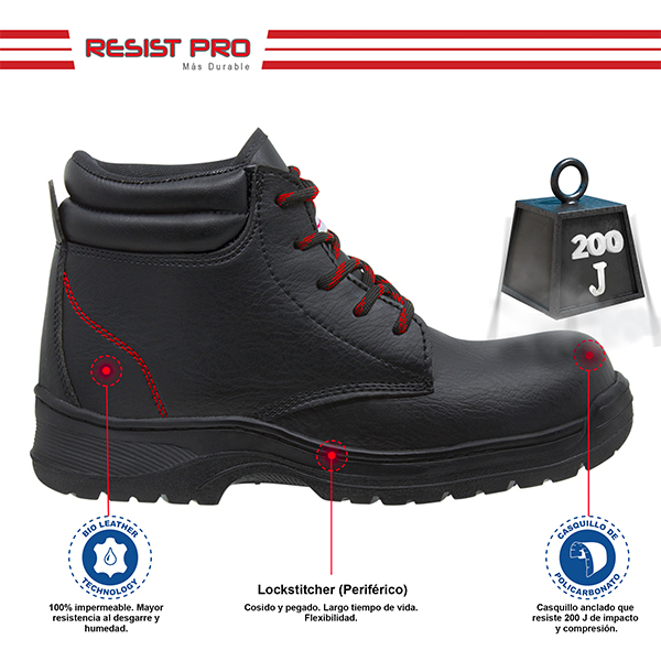 Zapato De Seguridad Tigo By Wsm Ergonómico Y Muy Ligero Con Casquillo De Policarbonato Bota 5082