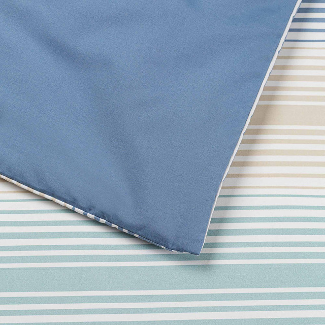 Juego de edredón Matrimonial / Queen Size Aldo By Kaltex Home | Azul claro