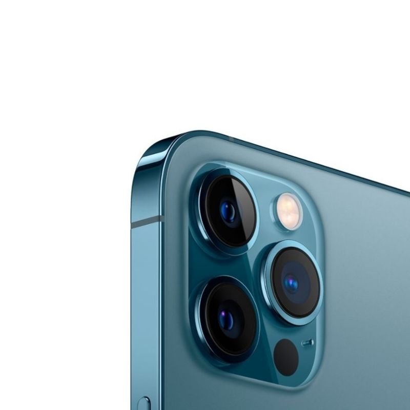 iPhone 12 Pro Max 256GB Azul Reacondicionado Grado A + Bastón Bluetooth