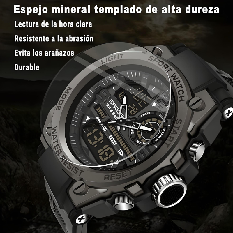 Reloj De Pulsera Táctico Militar Impermeable Para Hombre