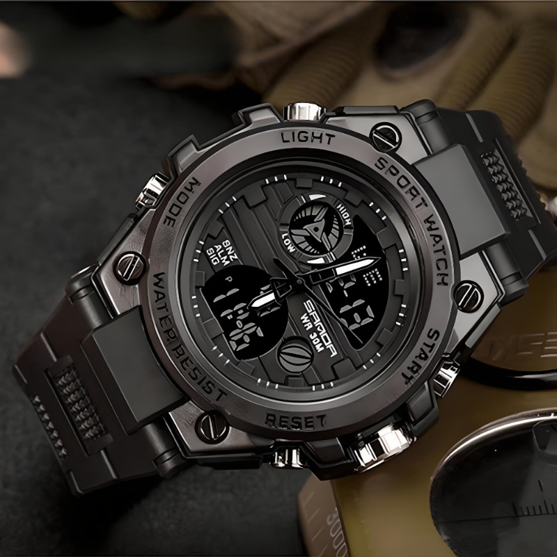 Reloj De Pulsera Táctico Militar Impermeable Para Hombre