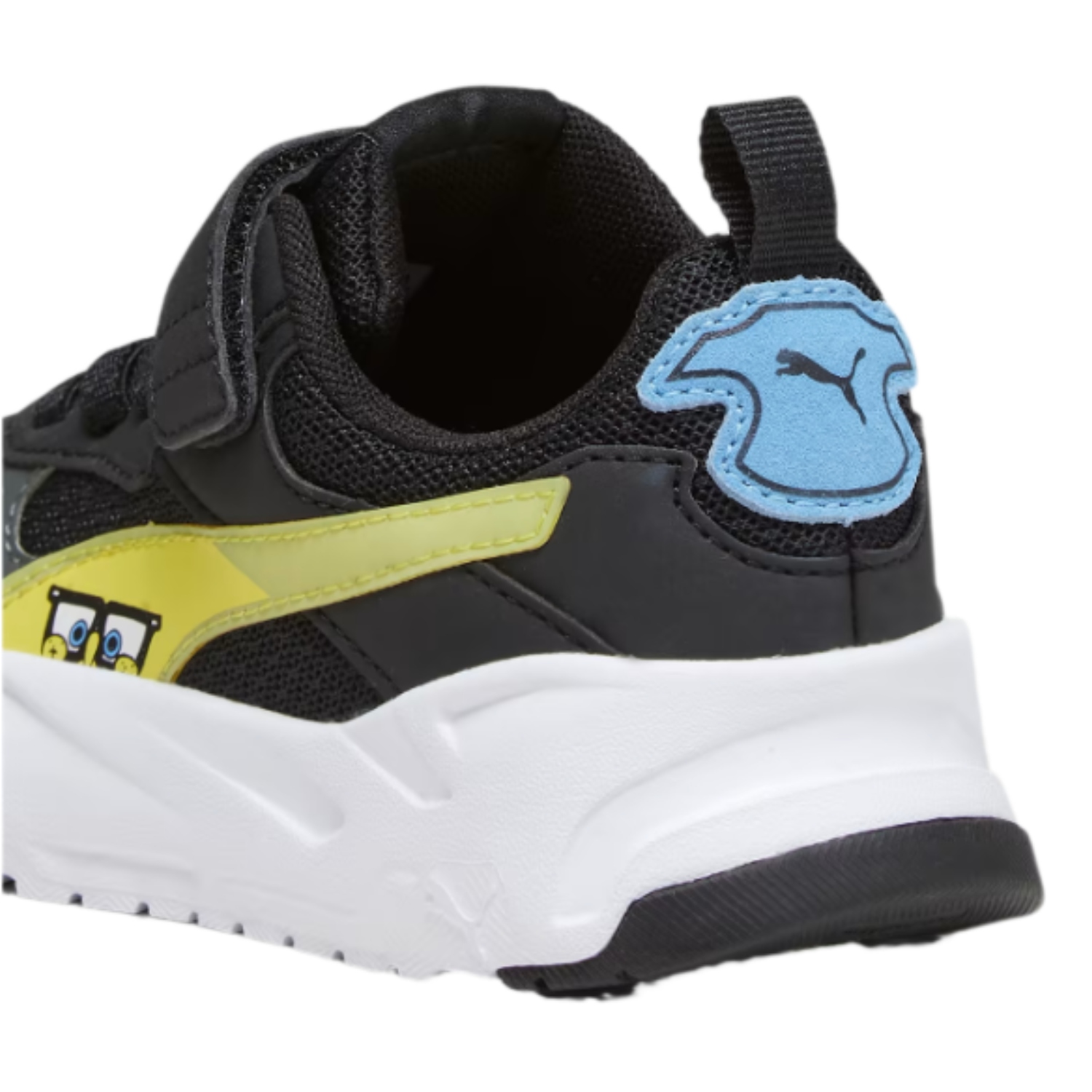Tenis Deportivo Puma Trinity Spongebob AC Negro/Niños 393900 01