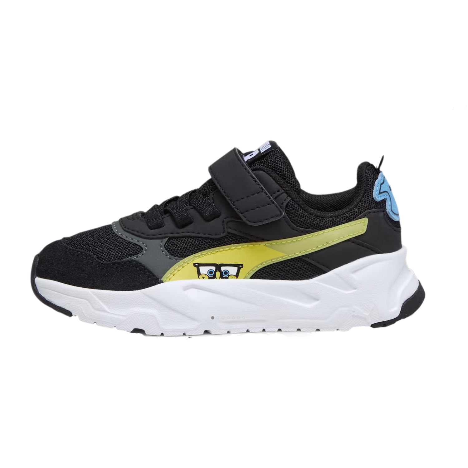 Tenis Deportivo Puma Trinity Spongebob AC Negro/Niños 393900 01