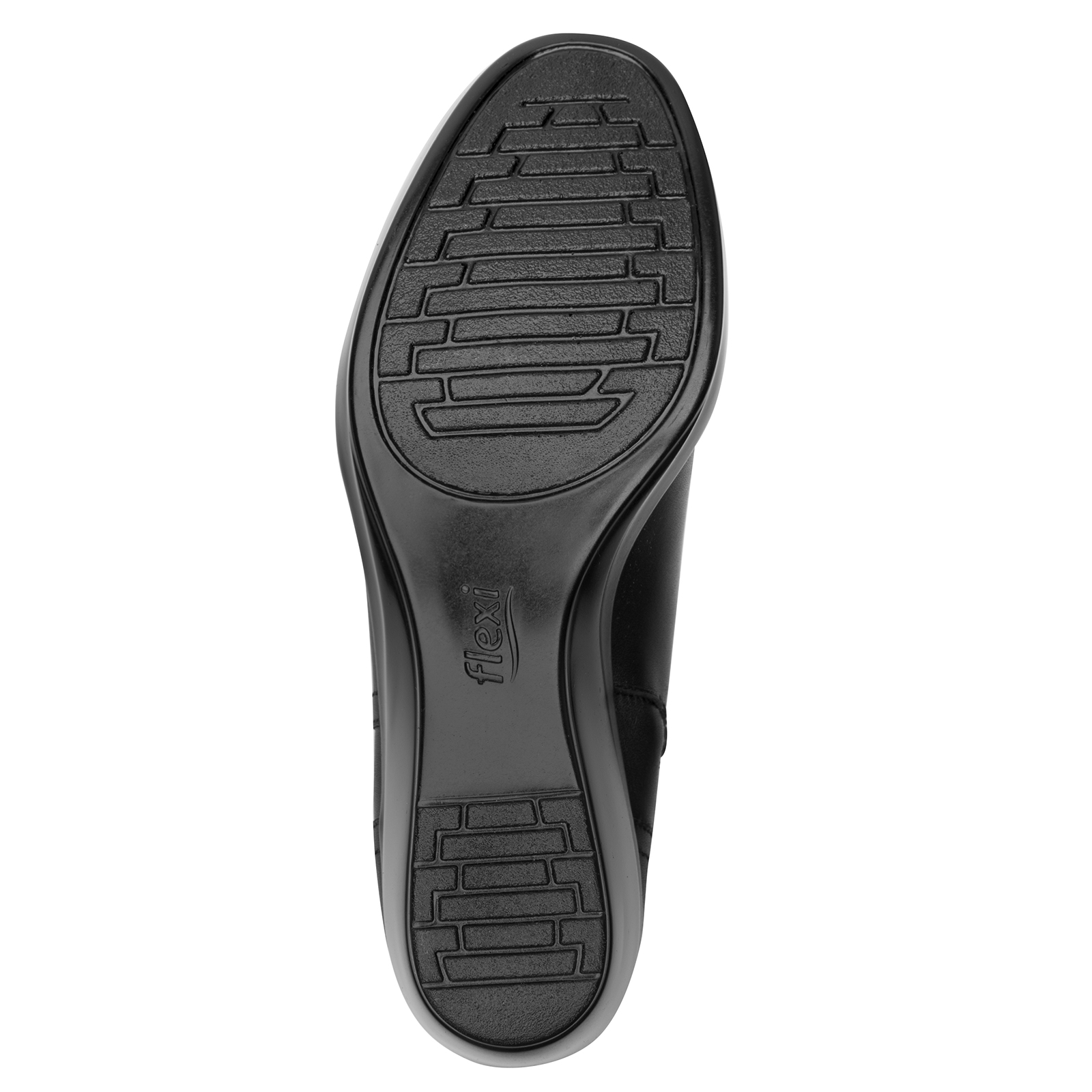 Botin Negro Flexi Mujer Piel 45232 Confort Hebilla Superior