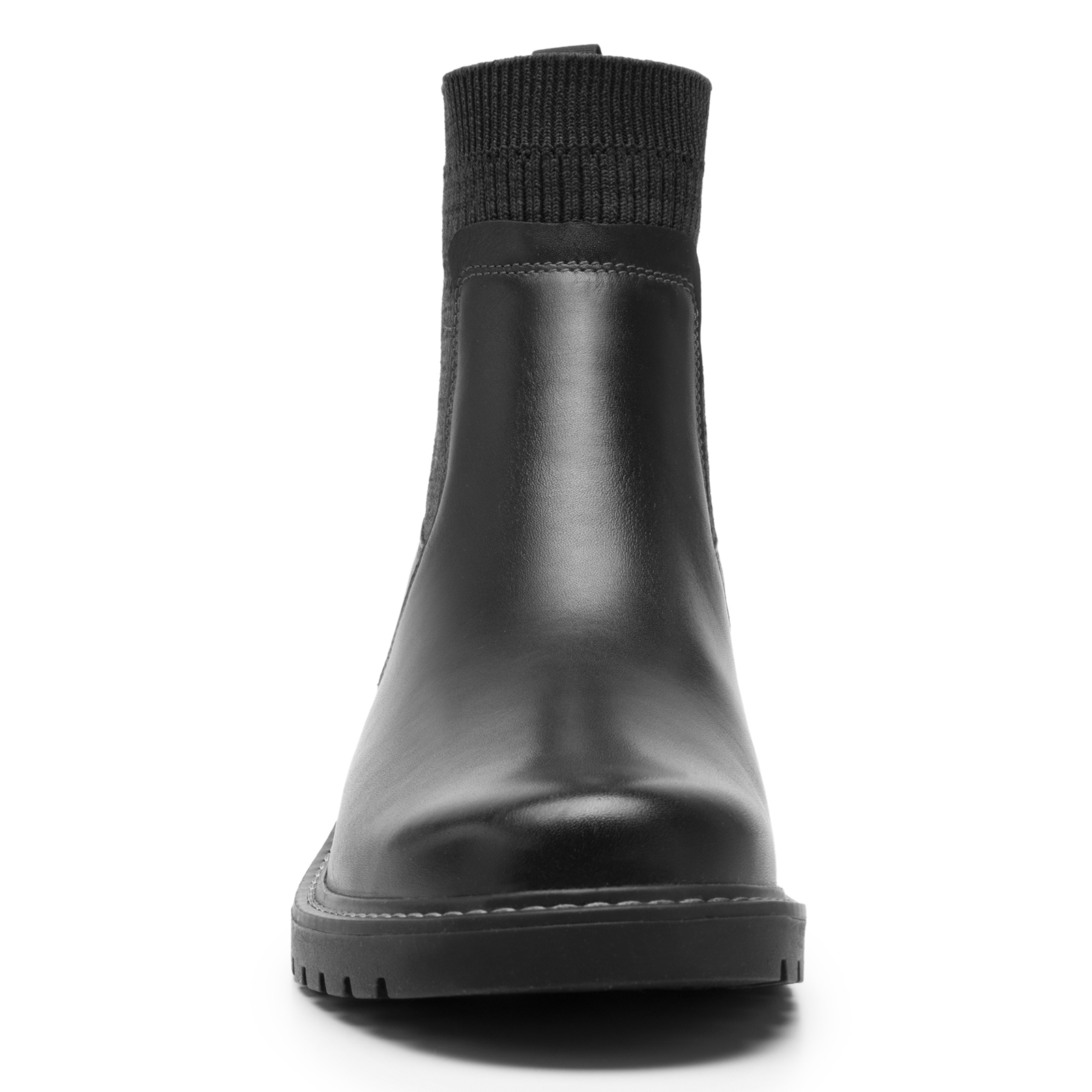 Botines Estilo Chelsea Negro Para Mujer Flexi 37821 Confort