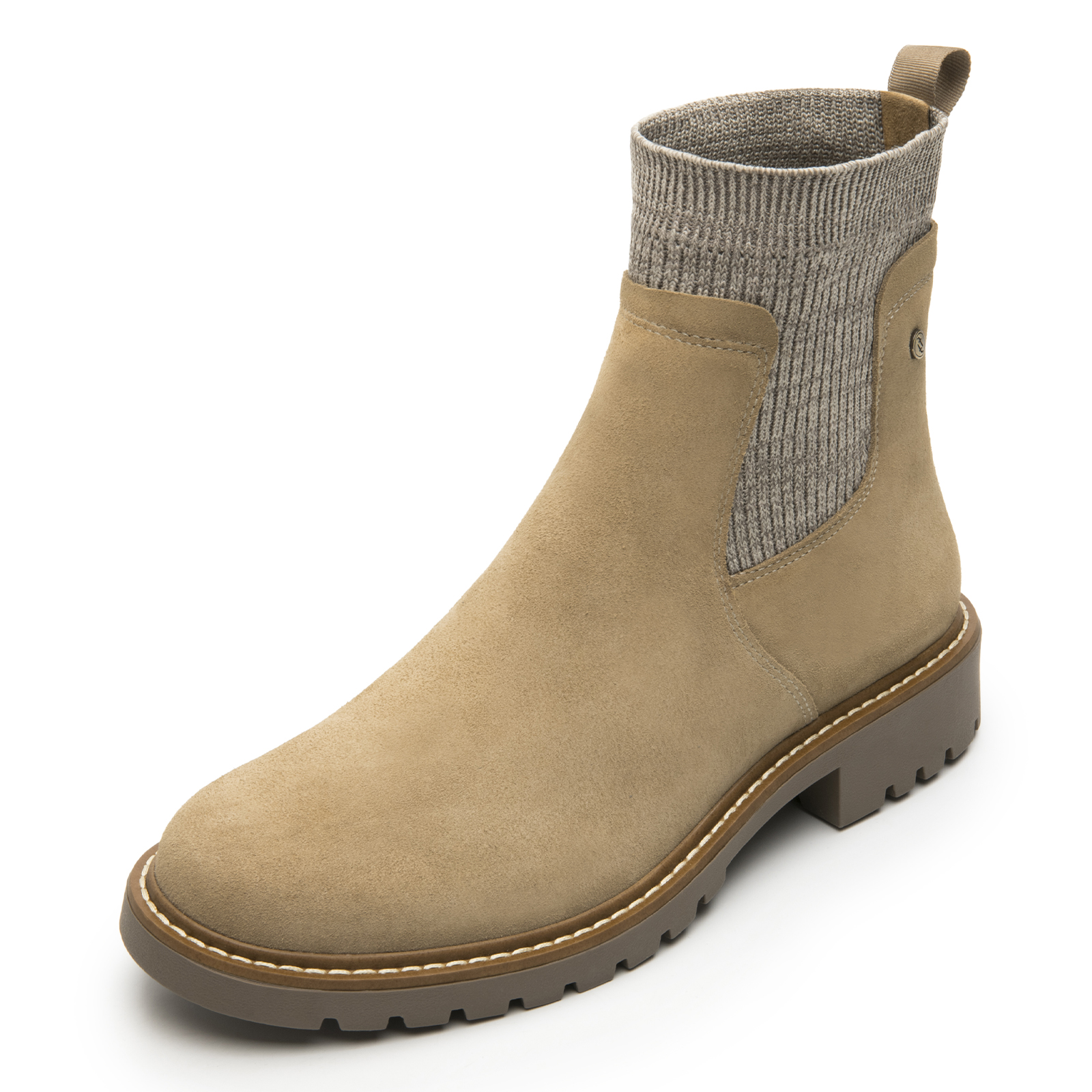 Botines Estilo Chelsea Mujer Flexi 37821 Arena Confort Moda