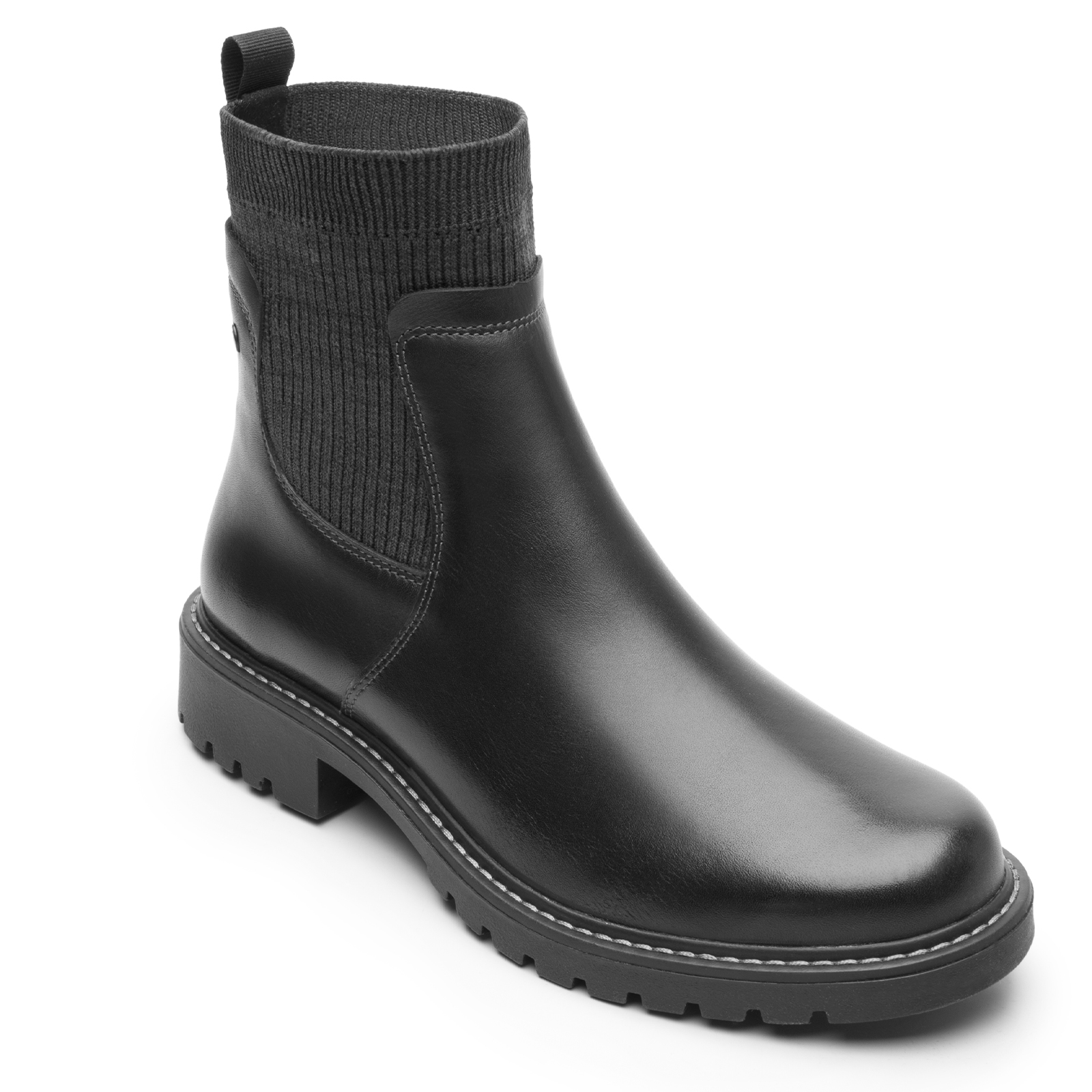 Botines Estilo Chelsea Negro Para Mujer Flexi 37821 Confort