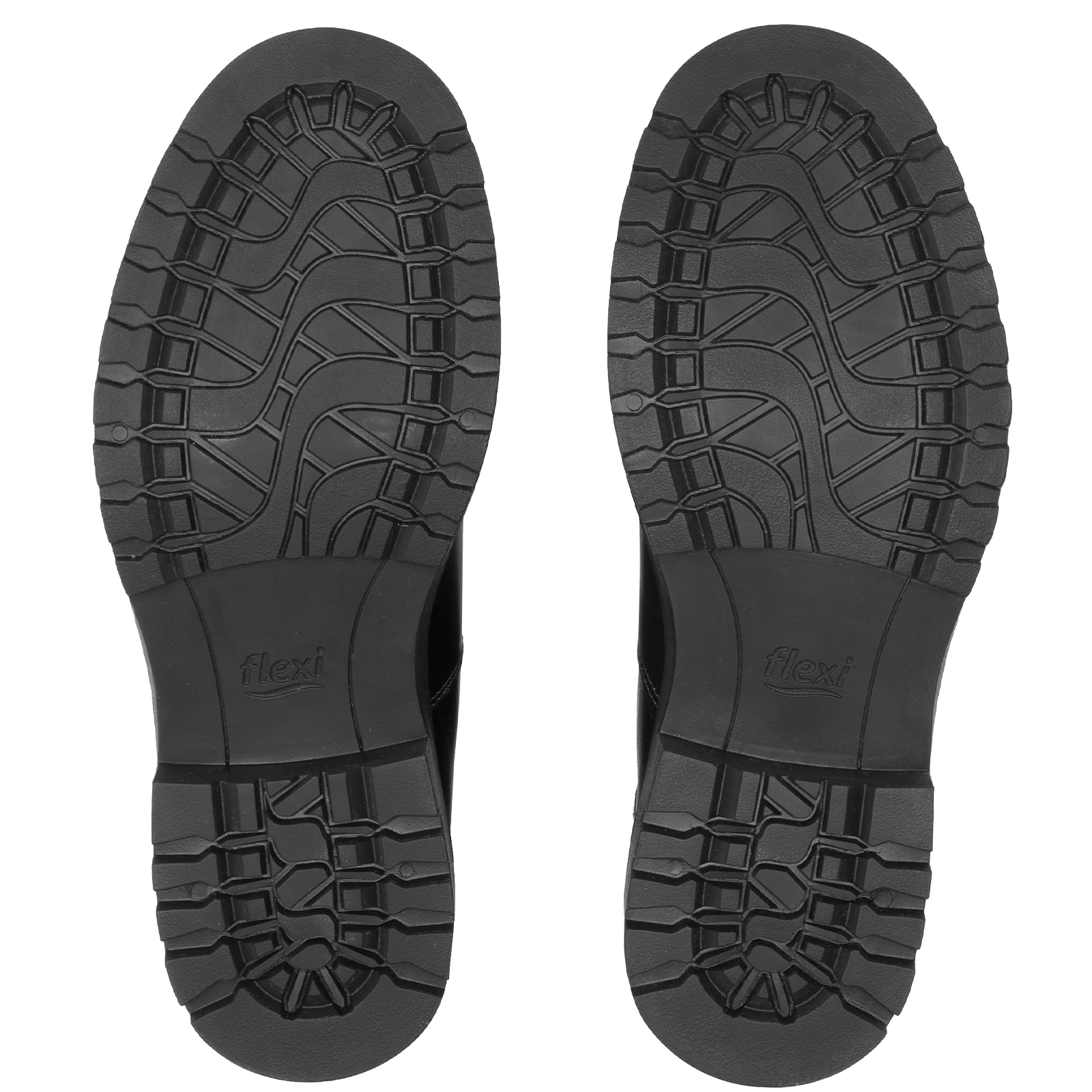 Botines Estilo Chelsea Negro Para Mujer Flexi 37821 Confort