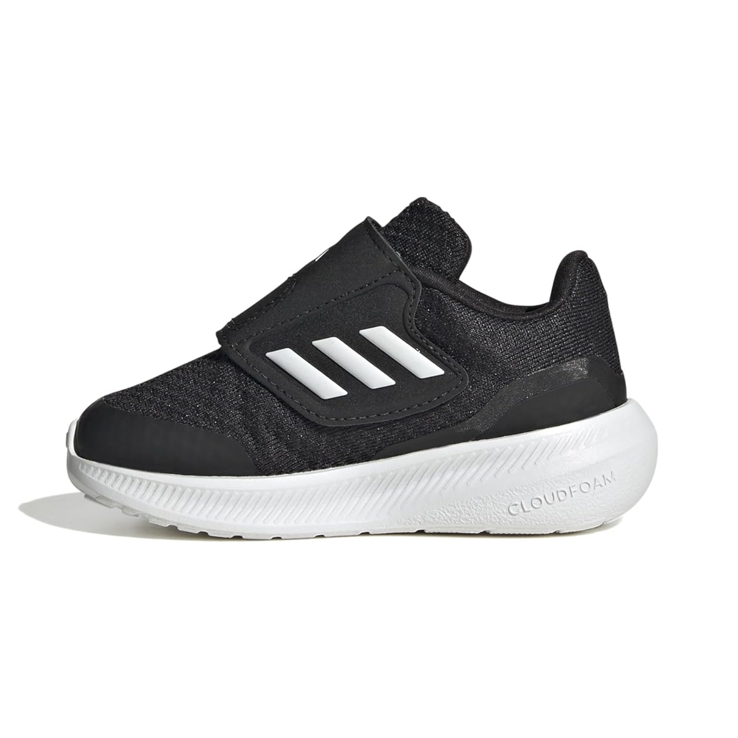 Tenis Deportivo Adidas Runfalcon 3.0 AC Negro de Bebe HP5863
