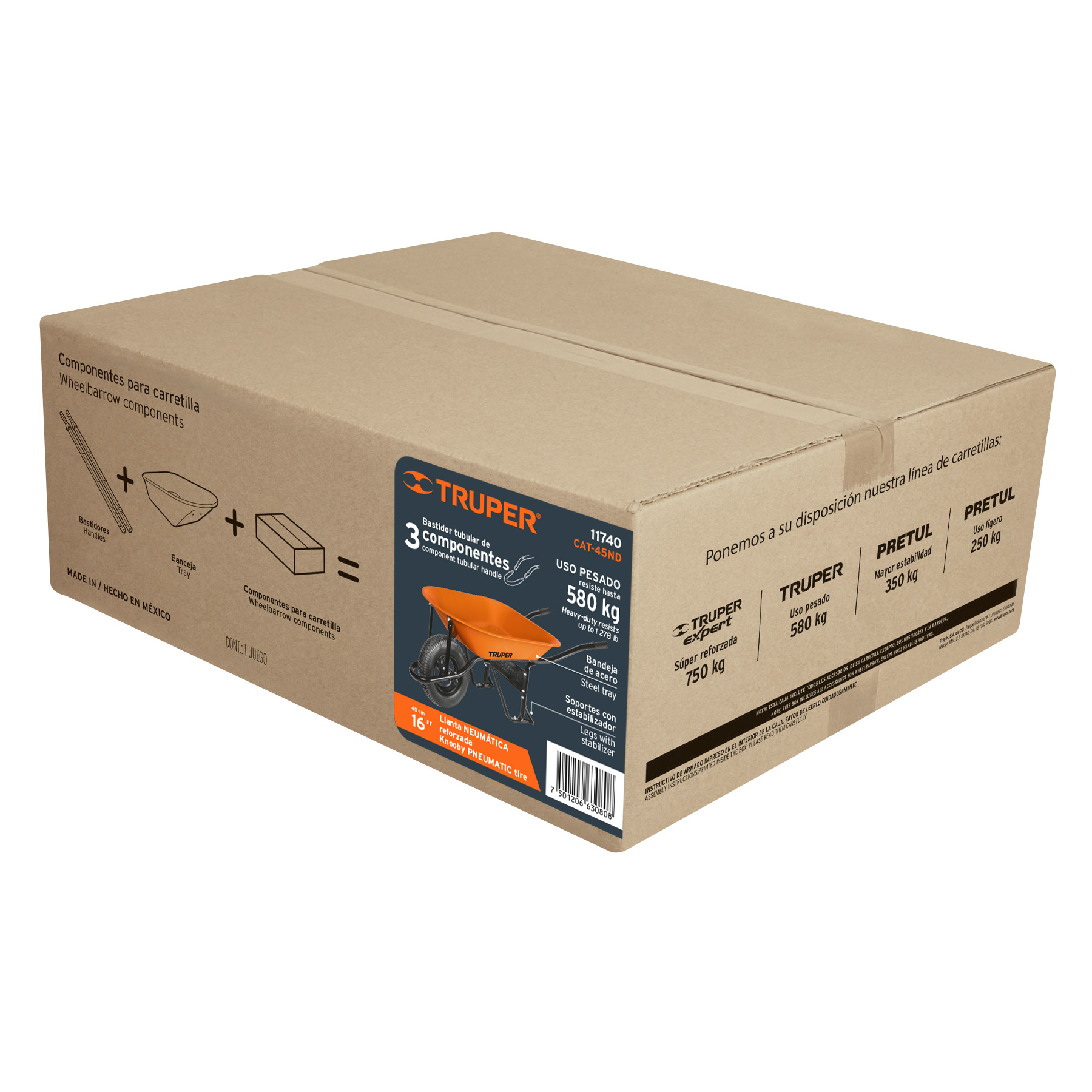 Compra Caja plástica para herramientas 16” (1.5 lts) en Mikels