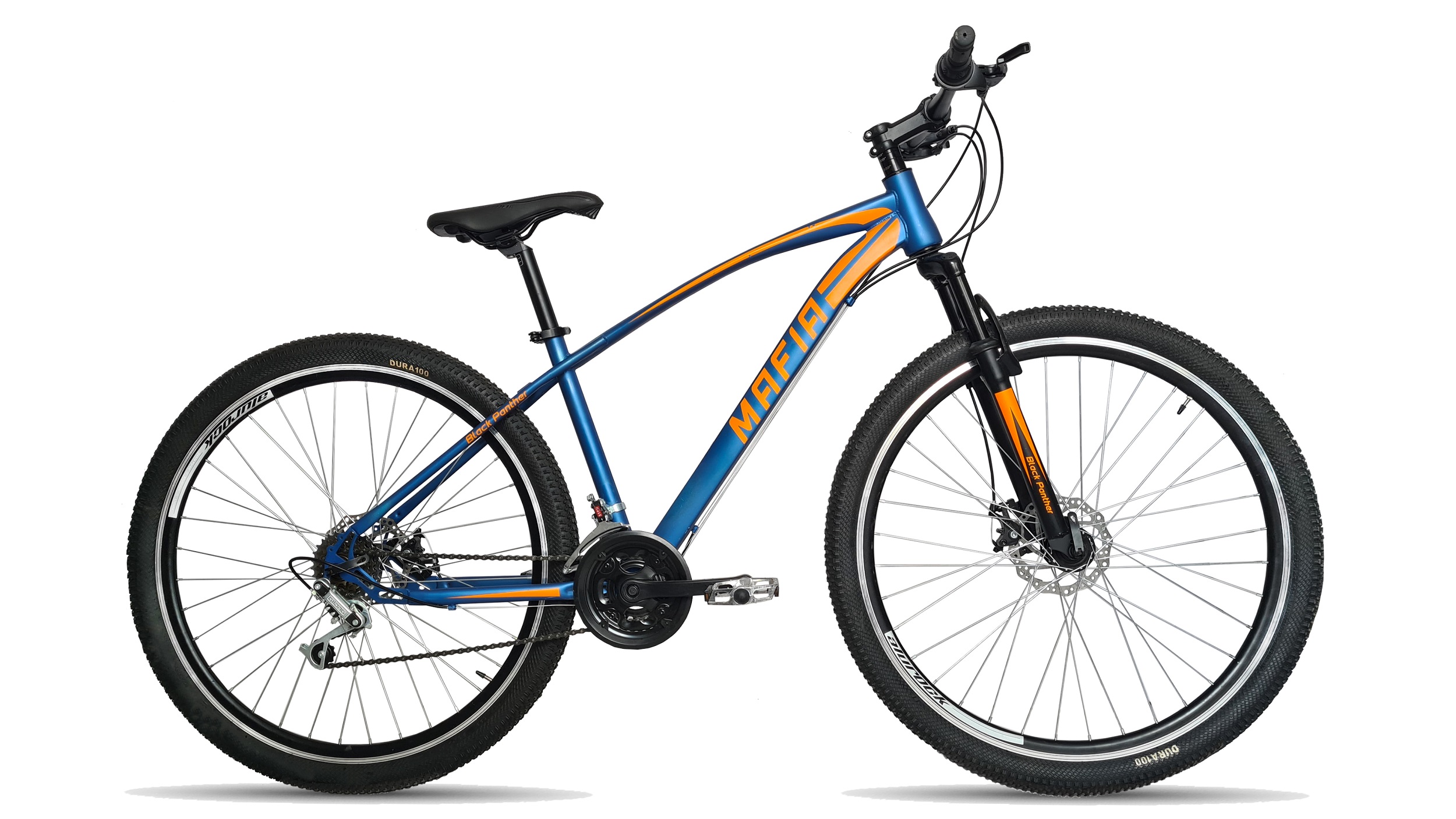 Bicicleta Mtb Mafia 18 Velocidades Frenos Disco Rodada 29 Azul