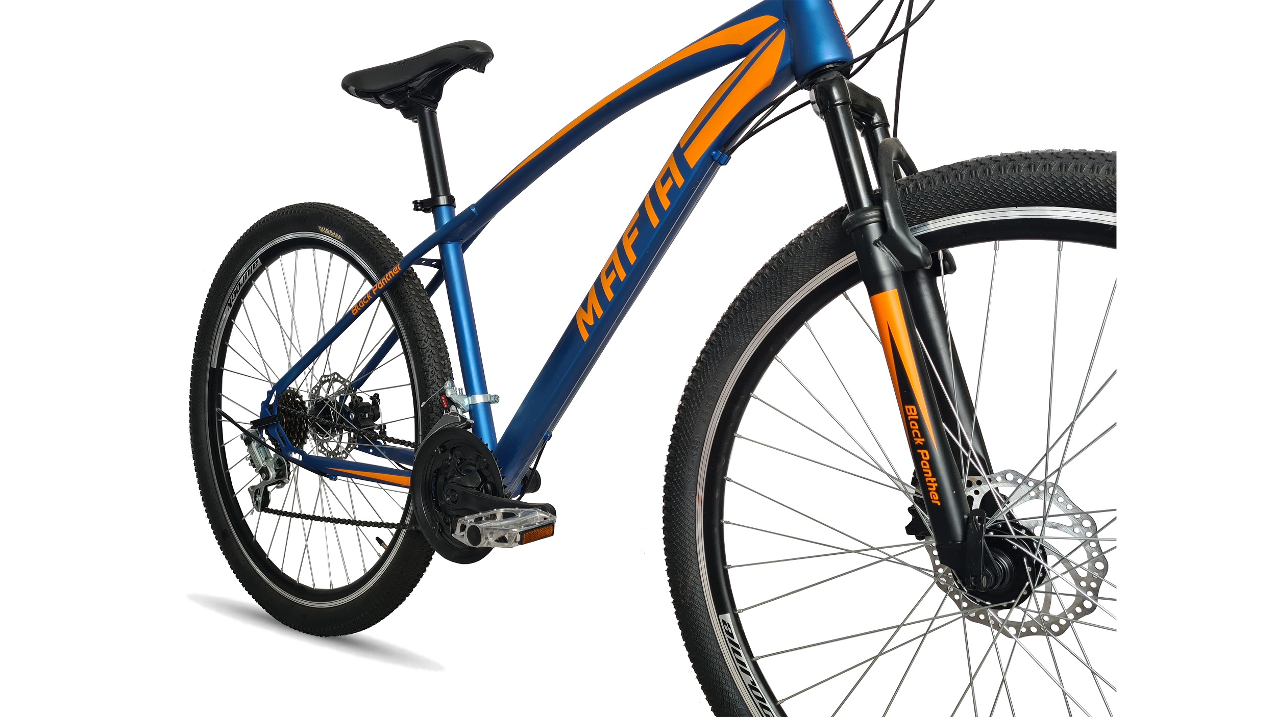 Bicicleta Mtb Mafia 18 Velocidades Frenos Disco Rodada 29 Azul