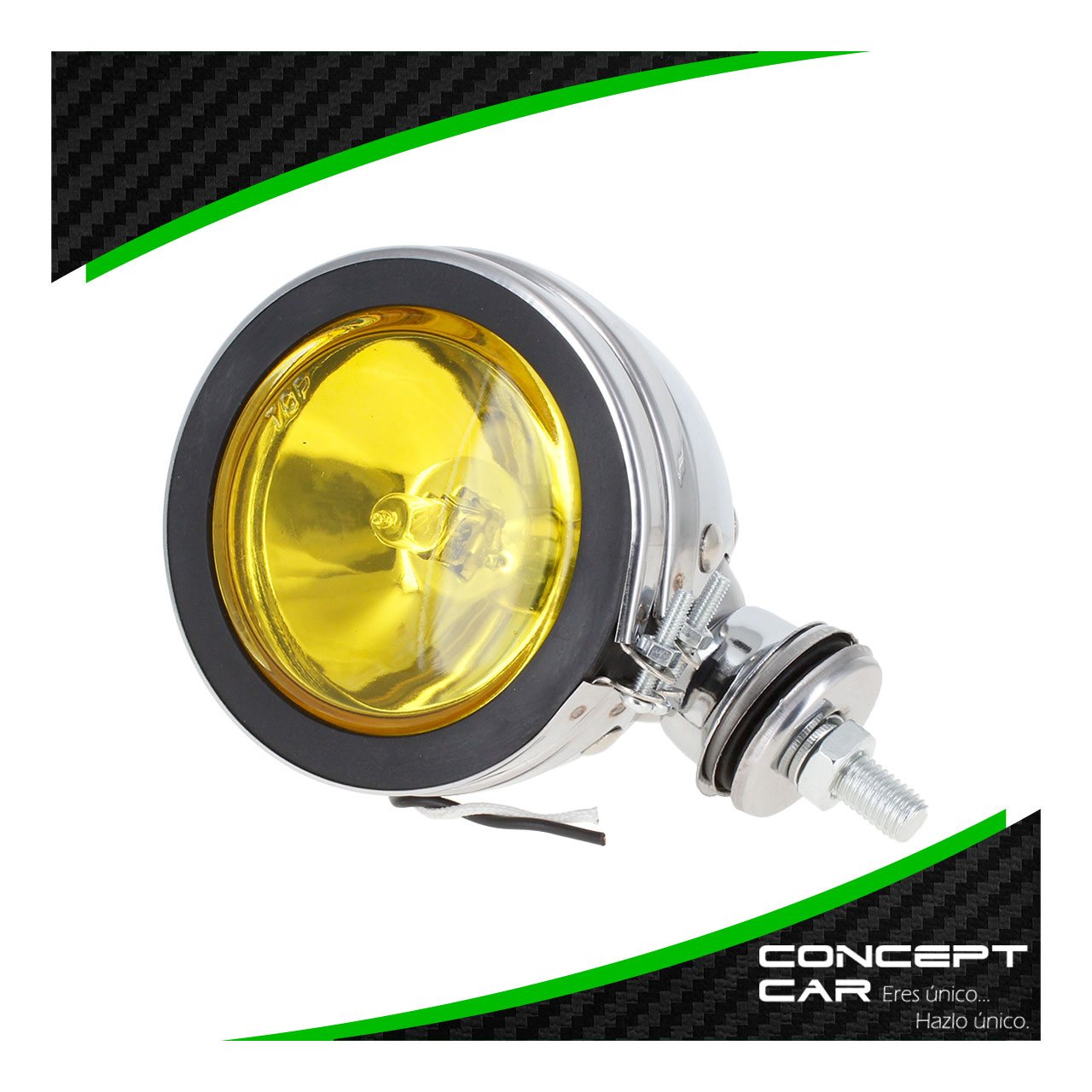 Par Faro Halogeno Redondo 4x4 Niebla 4 Pulgadas H3 Universal