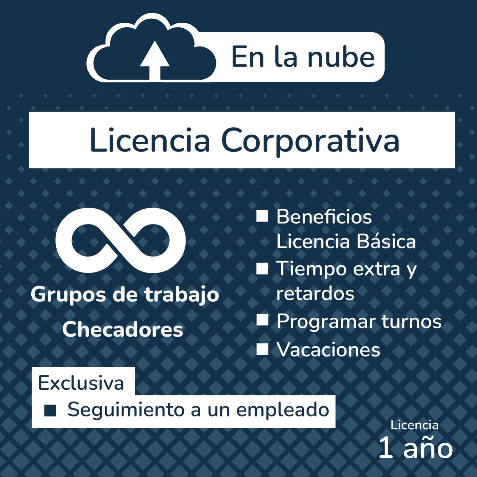 BioNet Reloj checador biométrico serie A más licencia PYME, 25 empleados por huella digital, asistencia de tiempos, máquina para fichar, marcar tarjeta, control de asistencia