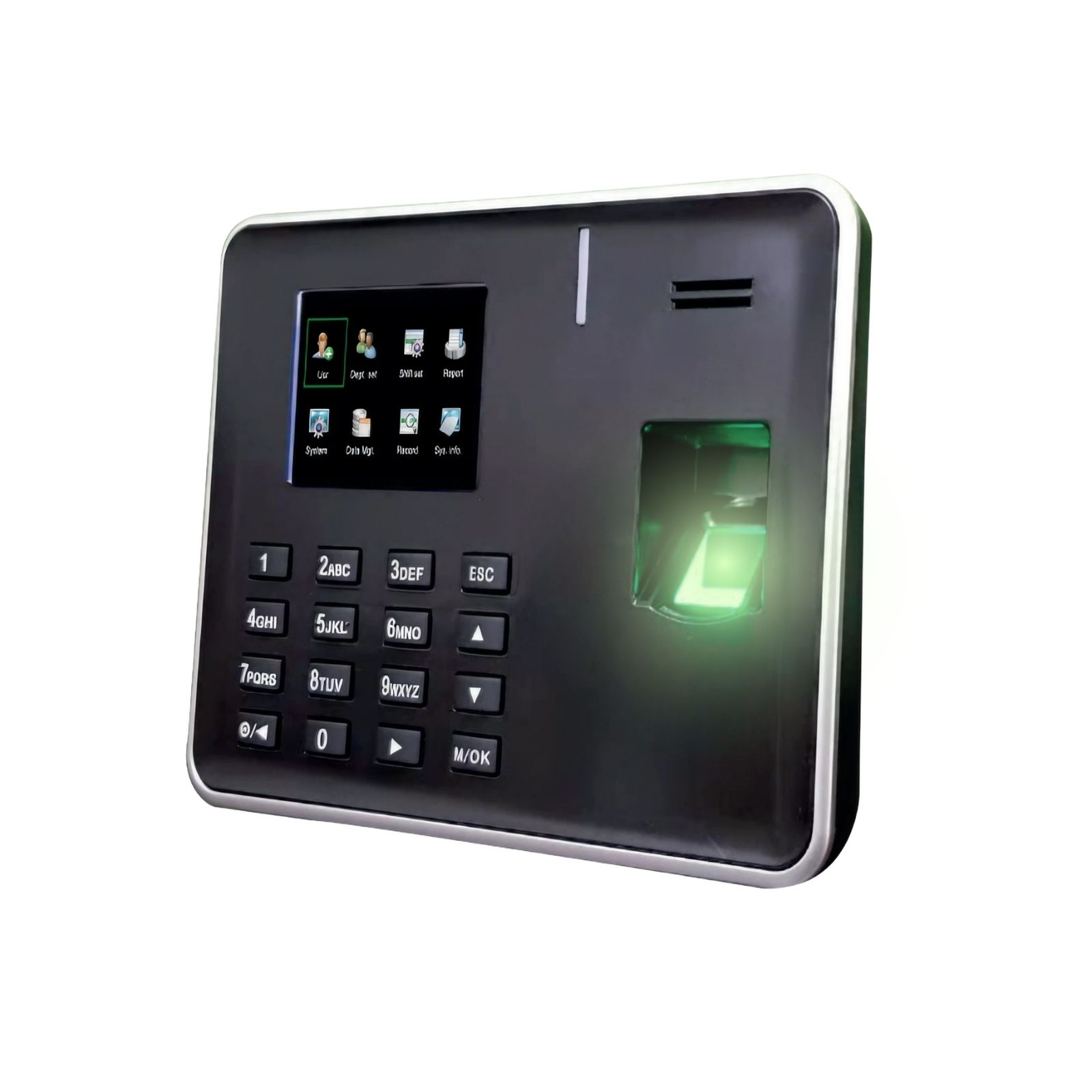 BioNet Reloj checador biométrico serie A más licencia Corporativa, 25 empleados por huella digital, asistencia de tiempos, máquina para fichar, marcar tarjeta, control de asistencia