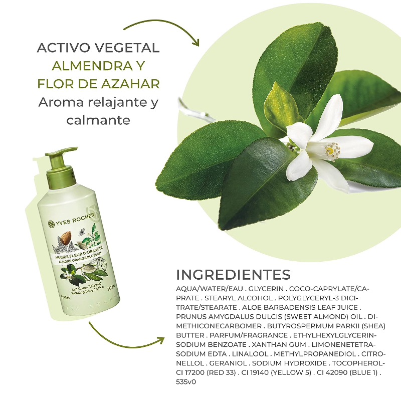 Maxi Crema Corporal Almendra y Flor de Naranjo 390ml Yves Rocher