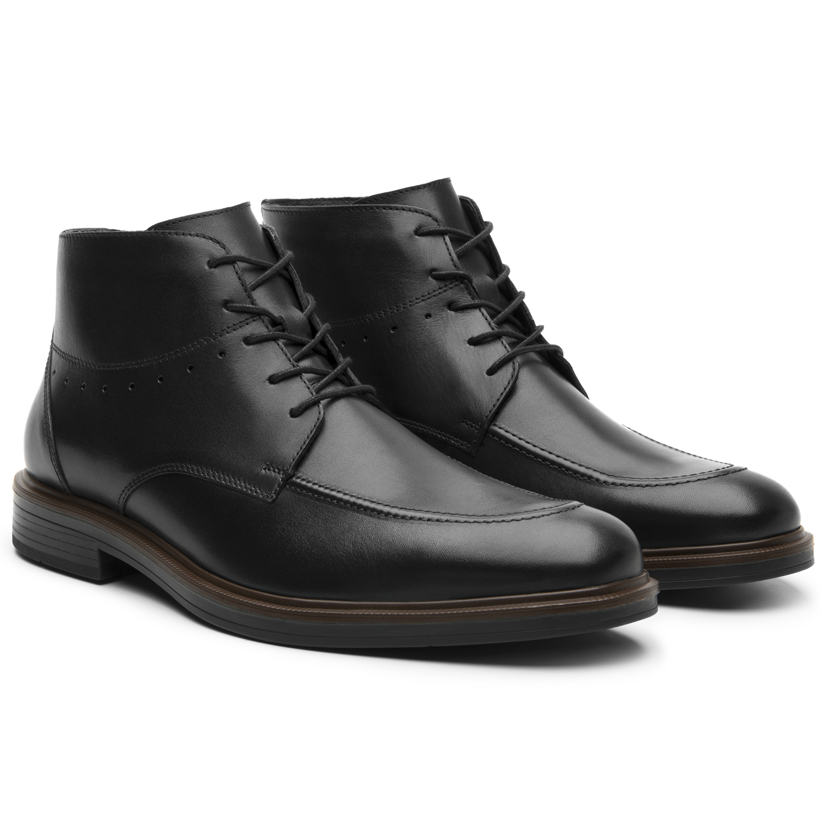 Botas Y Botines Flexi Para Hombre Estilo 400114 Negro
