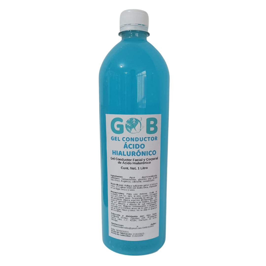Gel Conductor Ácido Hialurónico Gob 1 Litro