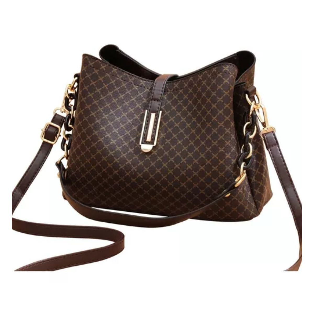 Bolso Para Mujer De Cuero Cafe