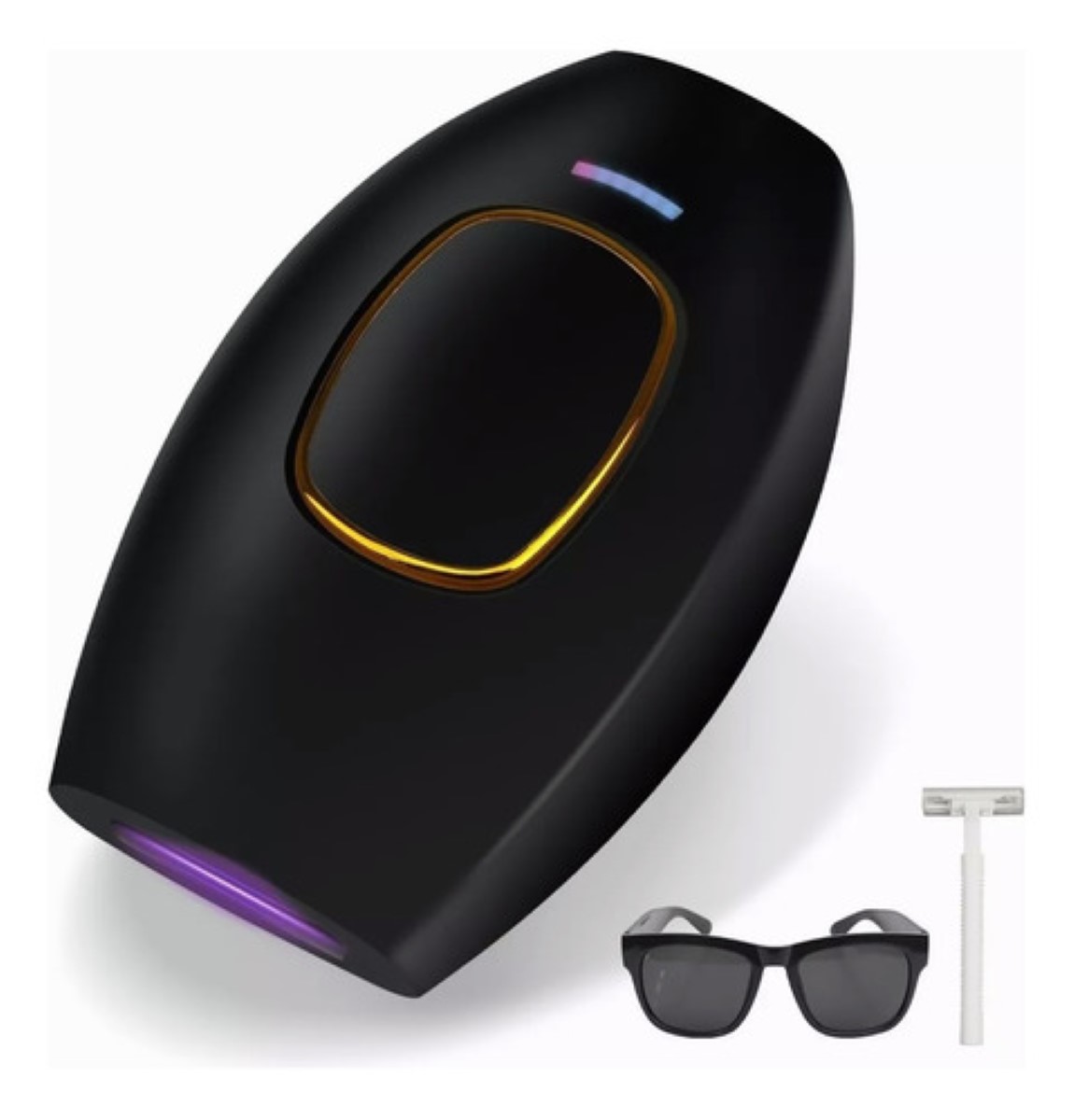 Depiladora Láser De Luz Ipl Permanente Negra