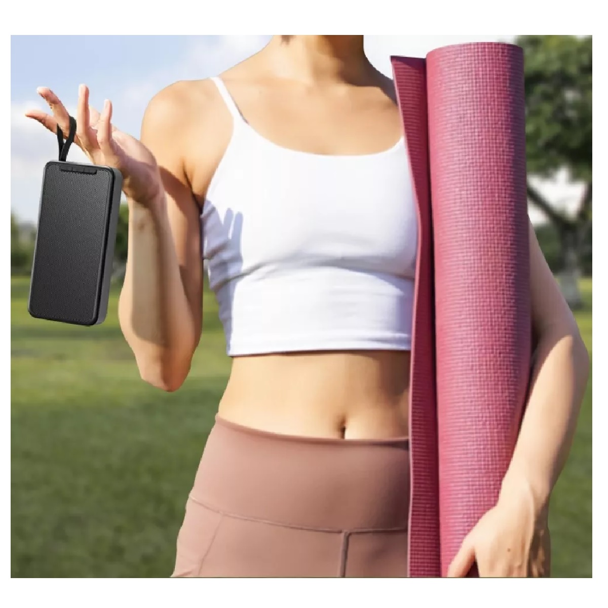 Bocina Bluetooth Portátil, Recargables Inalambricas Speaker