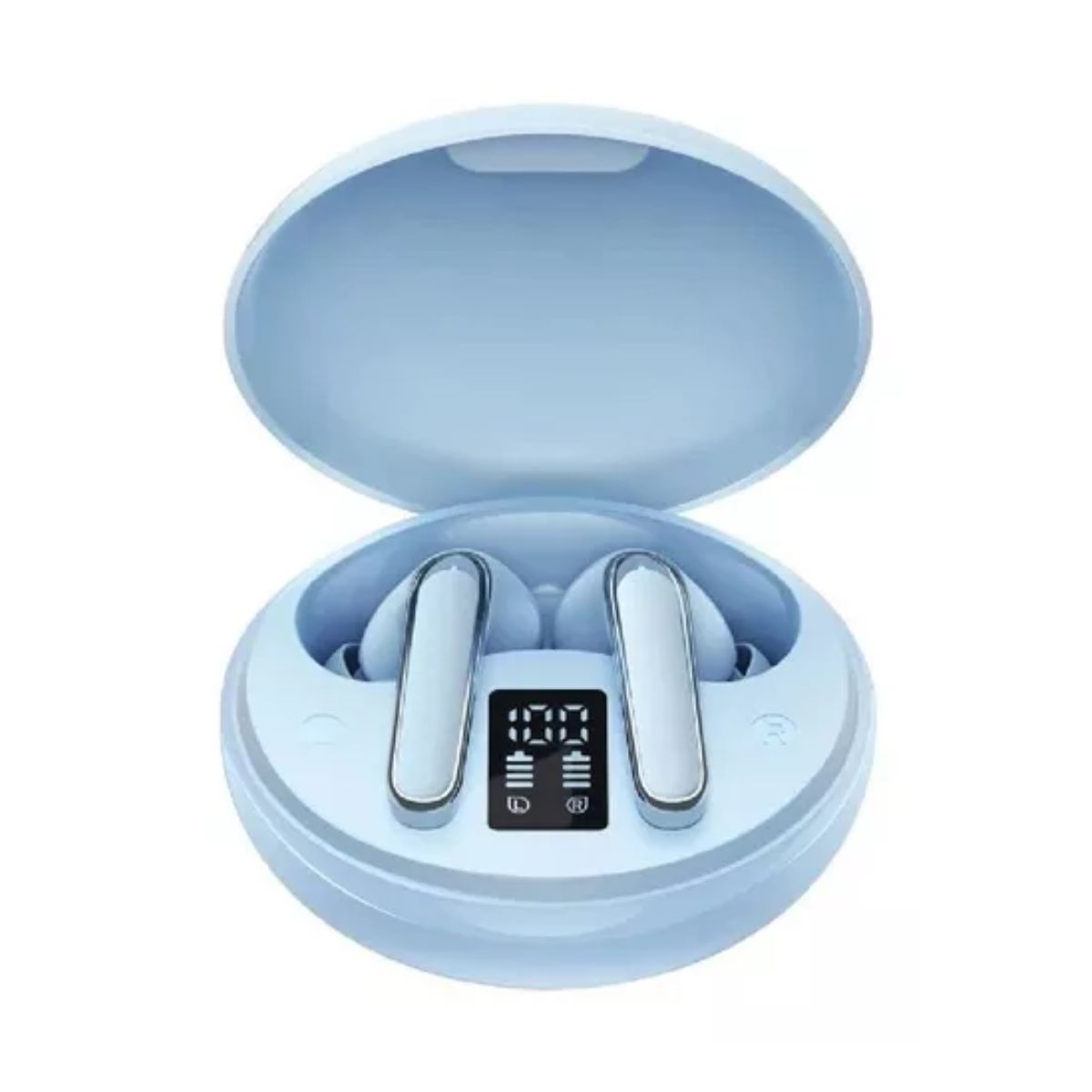 Audífonos in-ear inalámbricos Portatiles color Azul cielo 