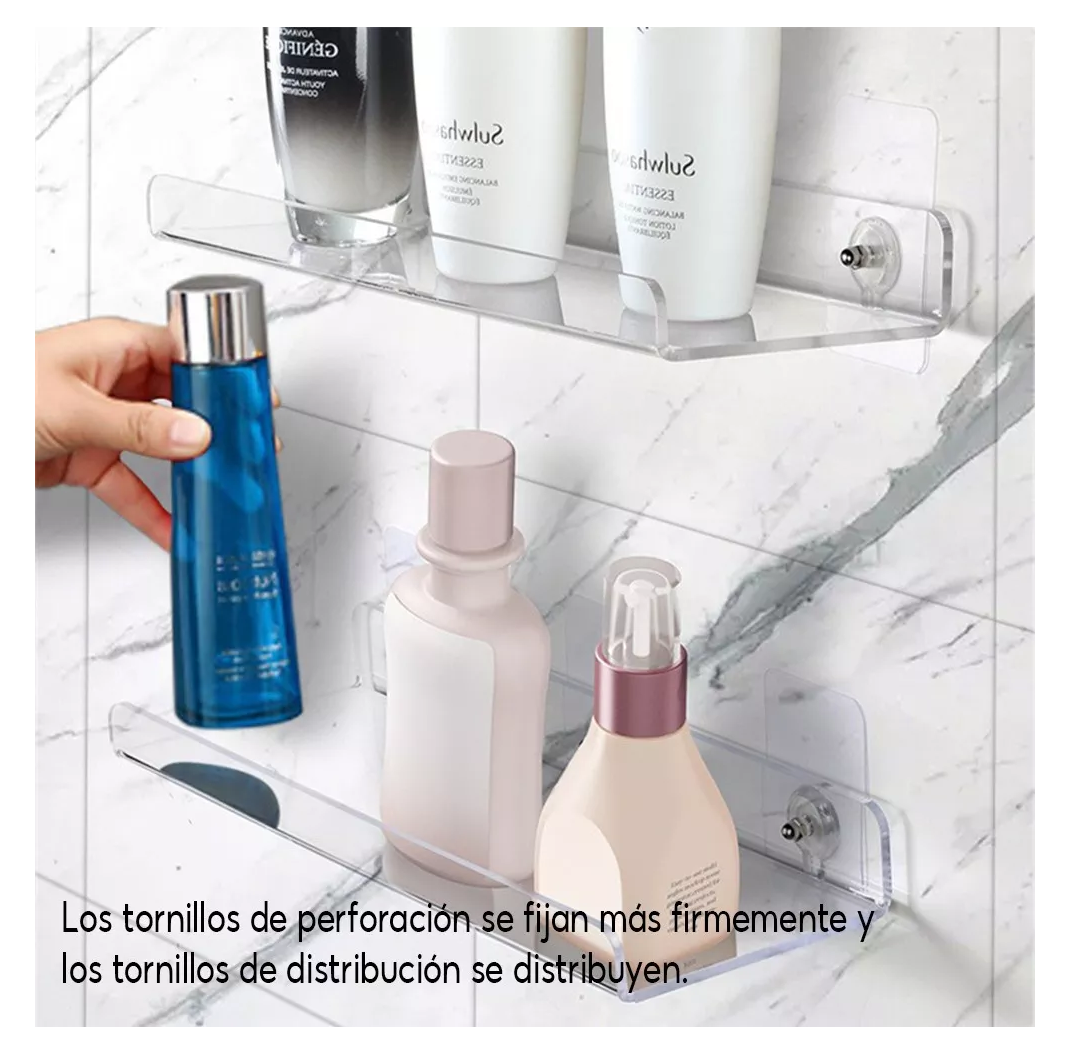 Repisas Flotantes Estantes De Acrílico 2 Piezas 