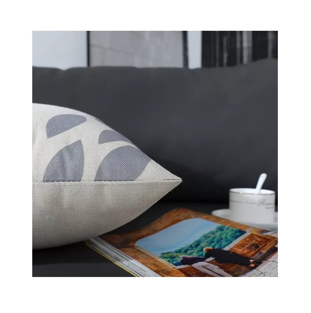 Fundas Para Cojines Decoración  4 Piezas Gris 